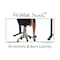 Uncaged Ergonomics Wobble Stool Air Rolling Balance Ball Office Stool Active Sitting WSA-B - alternate 8